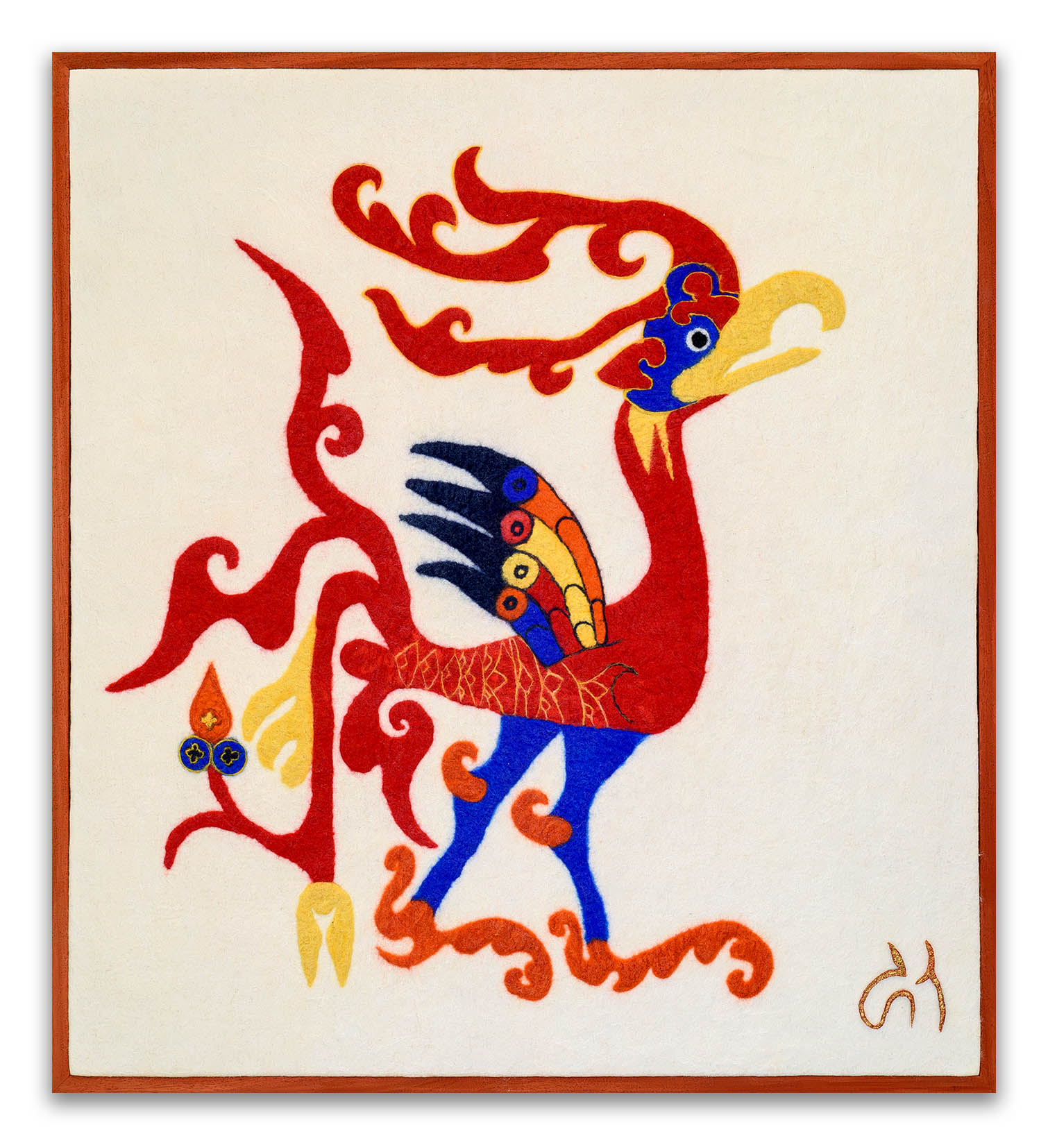 ๐๐ก๐จ๐๐ง๐ข๐ฑ. ๐๐๐ณ๐ฒ๐ซ๐ฒ๐ค ๐๐จ๐ญ๐ข๐ | Fiber, Exotic Wood Frame | 44"ร40" (112cmร102cm) | 2026