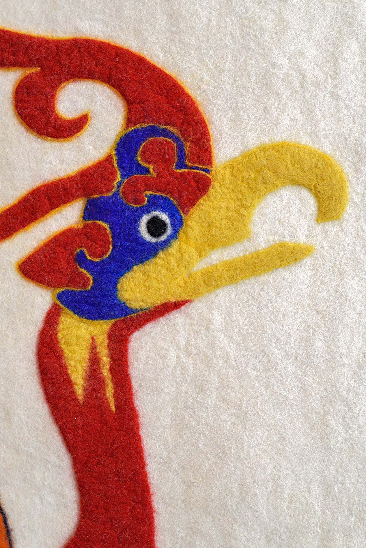 ๐๐ก๐จ๐๐ง๐ข๐ฑ. ๐๐๐ณ๐ฒ๐ซ๐ฒ๐ค ๐๐จ๐ญ๐ข๐ | Fiber, Exotic Wood Frame | 44"ร40" (112cmร102cm) | 2026 - Image 3